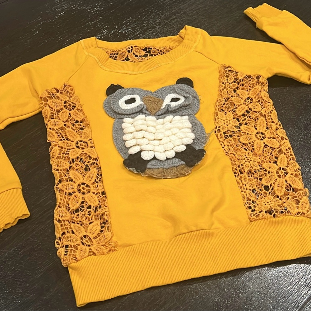 Yellow Owl Kids Top